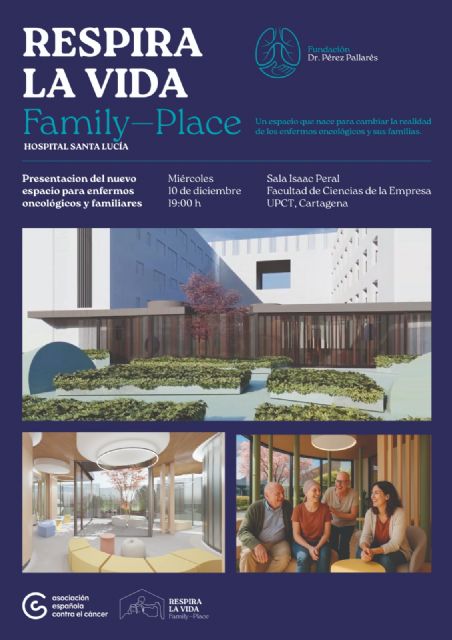 Este miércoles se presentará ‘Respira la vida-Family Place’: el primer espacio oncológico de acompañamiento emocional de España financiado íntegramente por la ciudadanía - 1, Foto 1