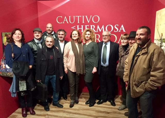 El Museo Arqueológico de Murcia reúne las obras de 30 artistas y 30 escritores de la Región en una muestra sobre Cervantes - 1, Foto 1