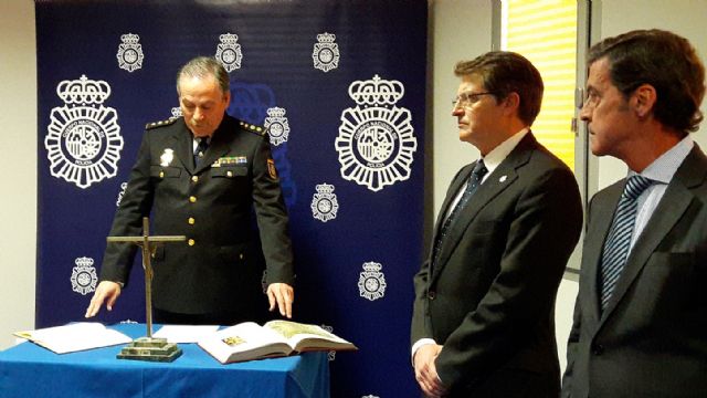 El Alcalde de Lorca da la bienvenida al nuevo Comisario y le invita a trabajar unidos por el bien de los vecinos de Lorca - 1, Foto 1