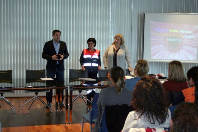 Protección Civil de Alcantarilla organiza un taller para sus posibles intervenciones y acompañamiento en procesos de duelo y muerte - 3, Foto 3