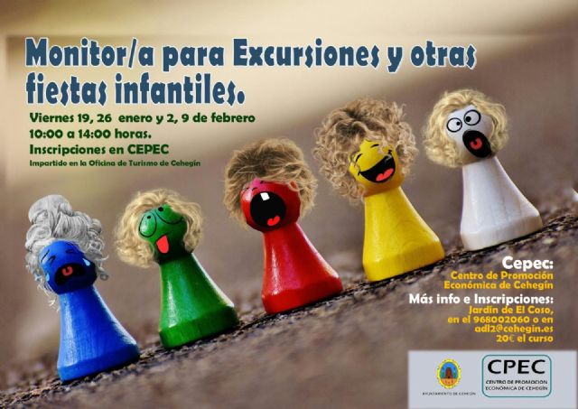 Abierto el plazo de inscripción para un curso de Monitor para excursiones y otras fiestas infantiles - 1, Foto 1