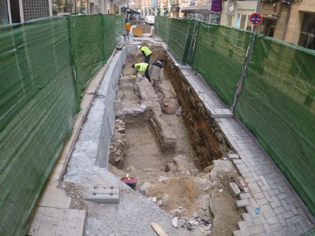 HUERMUR pide información sobre los restos arqueológicos encontrados en la calle Madre de Dios en Murcia - 3, Foto 3