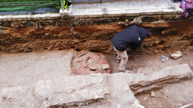 HUERMUR pide información sobre los restos arqueológicos encontrados en la calle Madre de Dios en Murcia - 4, Foto 4