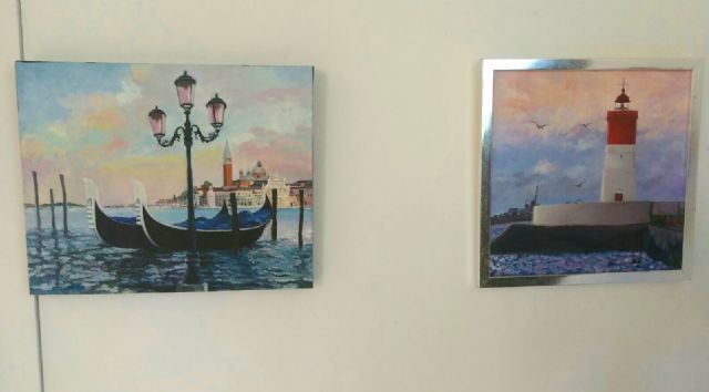 Exposicion de arte de los mayores de Alumbres en el Centro Cultural Ramon Alonso Luzzy - 1, Foto 1