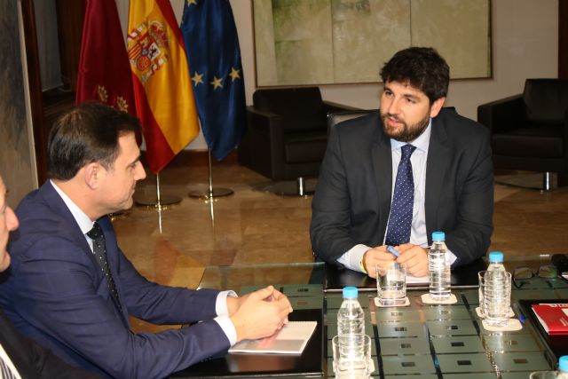 Fernando López Miras se reúne con el presidente de la Asociación de Promotores Inmobiliarios - 2, Foto 2