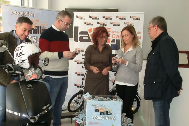 Sorteados los premios navideños del Área Comercial La Milla entre más de 50 mil boletos - 1, Foto 1