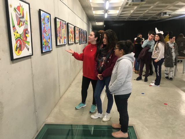 Muestra Pictórica-Escultórica de Omar Vergara en la Biblioteca Pública Municipal de Torre Pacheco - 1, Foto 1