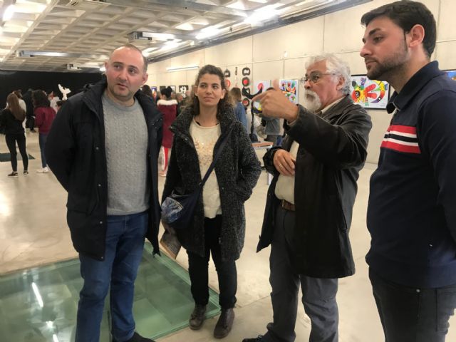 Muestra Pictórica-Escultórica de Omar Vergara en la Biblioteca Pública Municipal de Torre Pacheco - 3, Foto 3