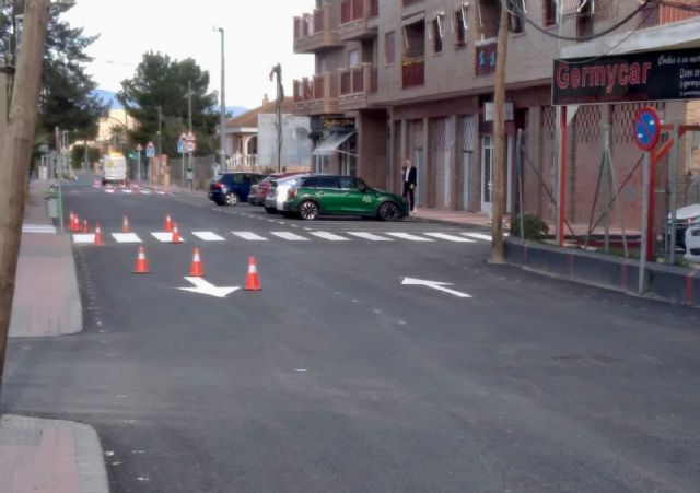 La Vereda Macanás de El Raal gana en seguridad gracias a los trabajos de asfaltado - 2, Foto 2