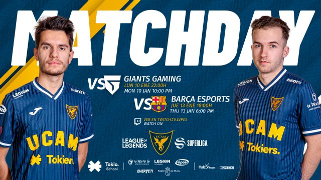 UCAM Tokiers comienza la temporada de la Superliga de League of Legends - 1, Foto 1