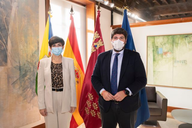 López Miras estudia con la alcaldesa de Santomera la construcción de un nuevo centro de Urgencias - 1, Foto 1