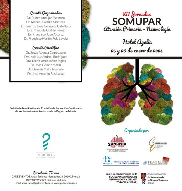Profesionales de toda la región debatirán sobre asma, tratamientos y atención al paciente en las VII Jornadas de Atención Primaria y Neumología - 1, Foto 1