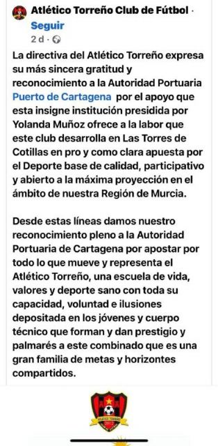 MC: Yolanda Muñoz, con la ayuda de N. Arroyo, destina dinero del Puerto a una escuela deportiva del pueblo del que podría ser candidata - 1, Foto 1