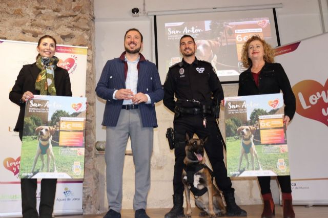 La concejalía de Turismo presenta la IX Ruta Canina al Castillo de Lorca con motivo de la celebración de la Festividad de San Antón - 4, Foto 4