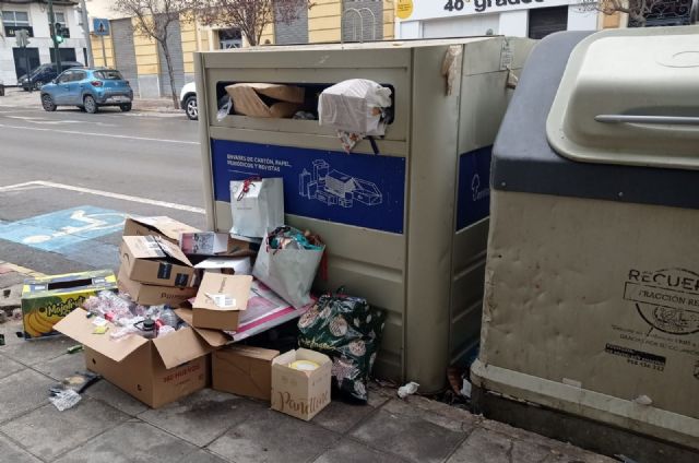 IU-Verdes exige a Tomás Rubio que solucione el desastre de la recogida de basuras en Cieza - 3, Foto 3