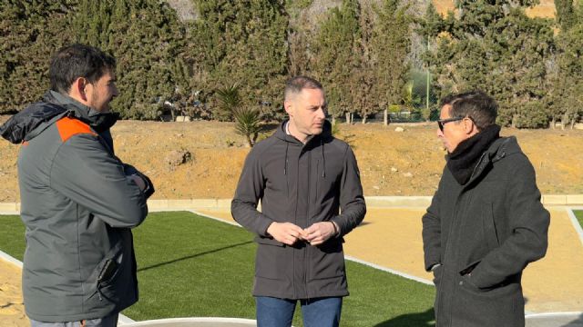 El Ayuntamiento de Murcia finaliza las obras de renovación de la zona de lanzamiento de peso y el gimnasio del Estadio Monte Romero - 2, Foto 2