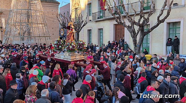 Totana despide a Santa Eulalia en una romería marcada por el frío y una menor participación - 3, Foto 3