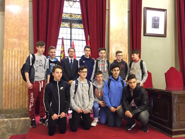 Diez alumnos del colegio británico Glyn School conocen los encantos de Murcia - 1, Foto 1
