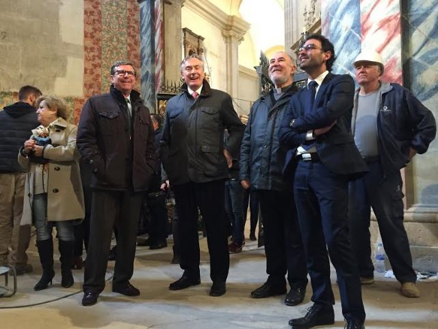 El Embajador de Irlanda en España visita Lorca para conocer de primera mano los trabajos de restauración de la Colegiata de San Patricio - 2, Foto 2