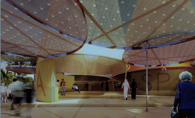 TSO lleva el autoconsumo solar con sus paneles ultraligeros al Pabellón de España en Expo Dubái 2020 - 1, Foto 1