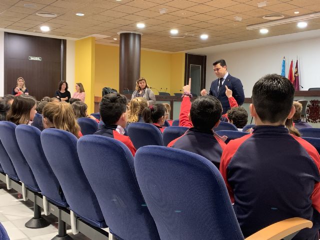 Los alumnos de 5° de Primaria del Sagrado Corazón trasladan sus propuestas al alcalde - 2, Foto 2