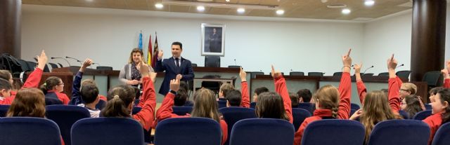 Los alumnos de 5° de Primaria del Sagrado Corazón trasladan sus propuestas al alcalde - 3, Foto 3