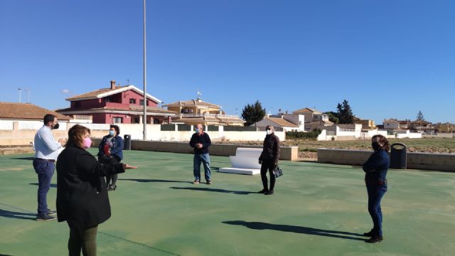 El Ayuntamiento de Los Alcázares continúa con los trabajos de mejora en la Urbanización Lomas del Rame - 1, Foto 1