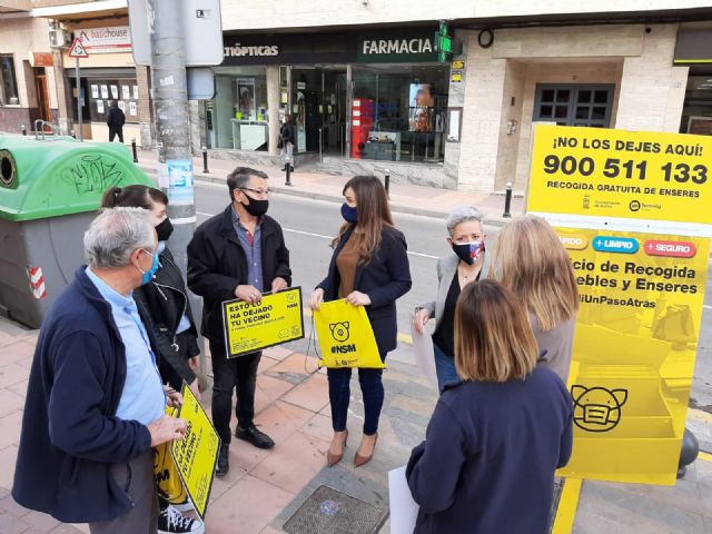 El Palmar se suma a la campaña ´No lo dejes aquí´ para acabar con el abandono de muebles y enseres en la vía pública - 2, Foto 2