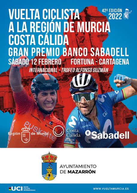 ¡Sigue la Vuelta Ciclista a la Región de Murcia Costa Cálida el próximo 12 de febrero! - 1, Foto 1