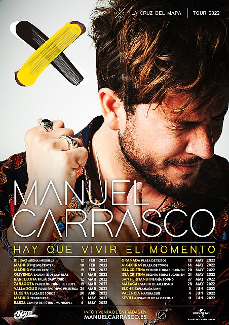 Manuel Carrasco arranca su gira la Cruz del mapa 2022 - 1, Foto 1