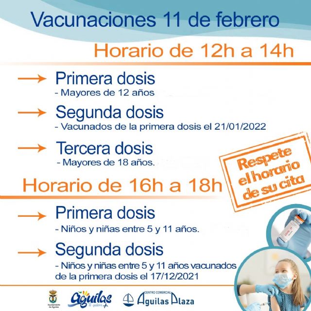 Mañana viernes se llevará a cabo una nueva jornada de vacunaciones masivas sin cita previa - 1, Foto 1