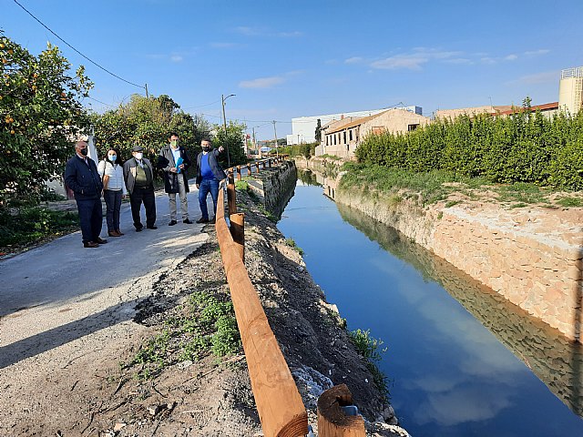 Finalizan las obras en el tramo de la Acequia Mayor de Barreras junto al Camino del Pino - 1, Foto 1
