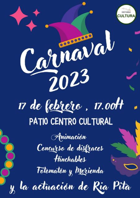 Puerto Lumbreras celebrará el Carnaval con una fiesta infantil en el Centro Cívico Cultural - 1, Foto 1