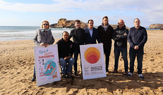 Mazarrón será sede de la Copa Surf Junior Mediterráneo y de la primera Copa de España Parasurfing - 1, Foto 1