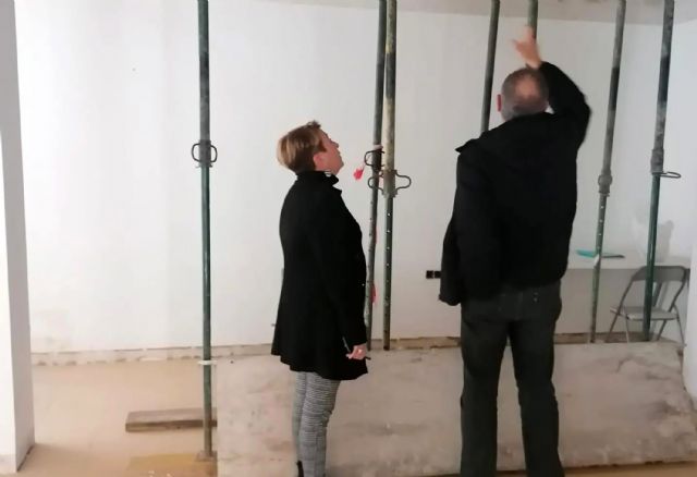 Las obras de reforma integral del centro social de Los Vicentes, a buen ritmo - 2, Foto 2