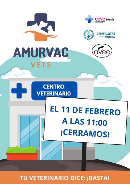 Veterinarios de Murcia se movilizan contra injusticias del sector con un cierre simbólico el 11 de febrero - 1, Foto 1