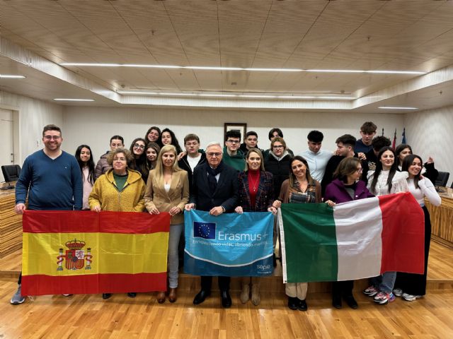 Recepción alumnos italianos de intercambio con el IES Luis Manzanares - 3, Foto 3