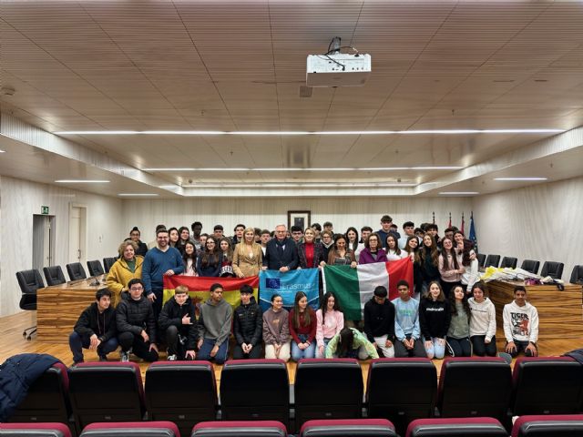 Recepción alumnos italianos de intercambio con el IES Luis Manzanares - 4, Foto 4