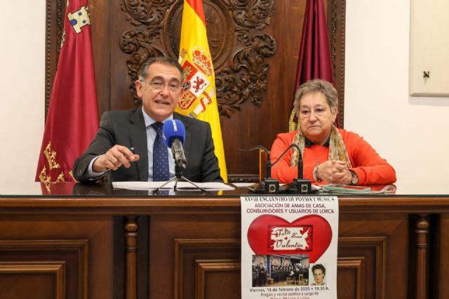 La Asociación deAmasdeCasade Lorca presenta la XXVIII edición del Encuentro de Poesía y Música - 2, Foto 2