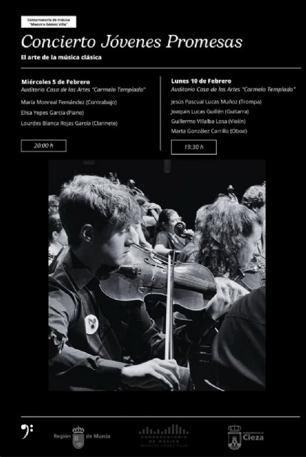 El conservatorio ofrece reste lunes el segundo concierto de jóvenes promesas - 1, Foto 1