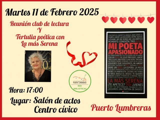 La Biblioteca Municipal de Puerto Lumbreras organiza una programación especial para celebrar San Valentín - 1, Foto 1