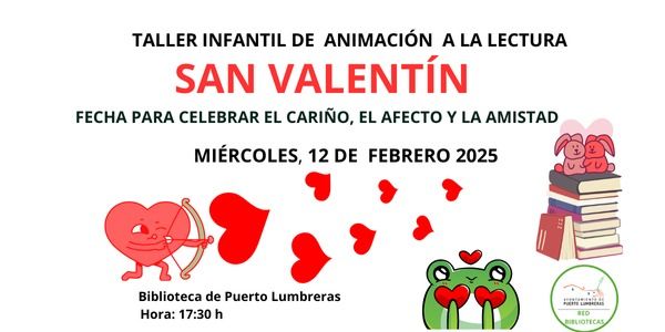 La Biblioteca Municipal de Puerto Lumbreras organiza una programación especial para celebrar San Valentín - 2, Foto 2