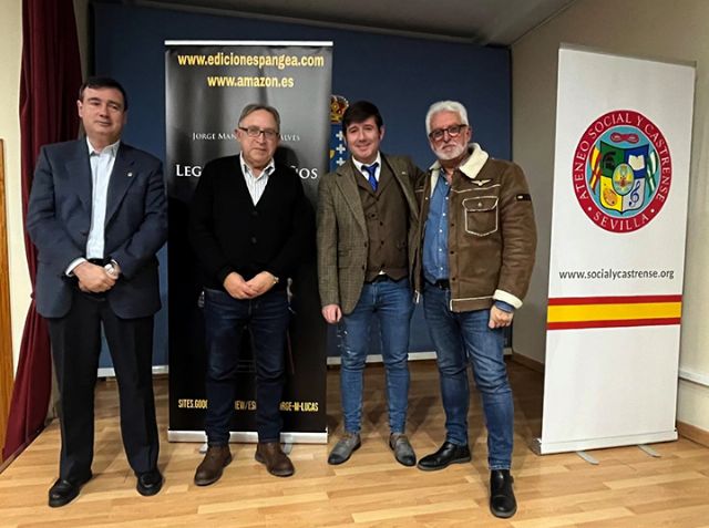 Jorge Manuel Lucas Alves presenta su nueva novela en el Ateneo Social y Castrenseen Sevilla - 1, Foto 1