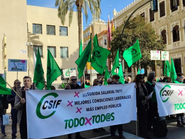 CSIF Región de Murcia convoca huelga el 13 de febrero en defensa del modelo de Muface - 5, Foto 5