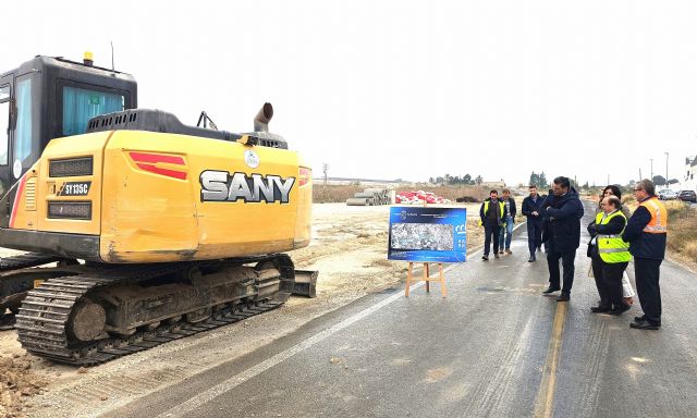 El Gobierno regional invierte 1,6 millones en mejorar más de dos kilómetros de la vía regional que une Alguazas y Campos del Río - 1, Foto 1