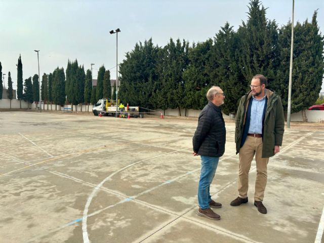 La pista deportiva del CEIP Torreteatinos de El Raal estrena nueva iluminación LED - 3, Foto 3