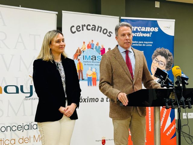 Más de 8.000 personas mayores de Lorca se beneficiarán de la próxima edición del programa regional `Cercanos´ - 3, Foto 3