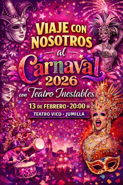 Todo preparado para el Carnaval 2026 en Jumilla que se celebra del 13 al 17 de febrero - 3, Foto 3
