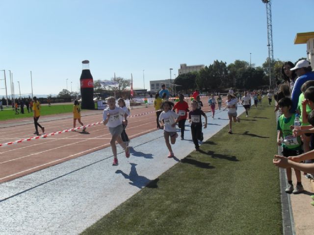 28 escolares de Totana participaron en la Final Regional de Campo a través de Deporte Escolar benjamín y alevín, Foto 1