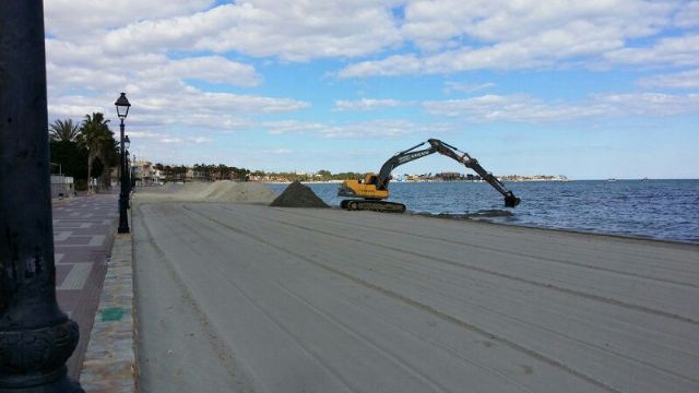 Denuncian nuevos dragados en playas de Los Alcázares - 1, Foto 1